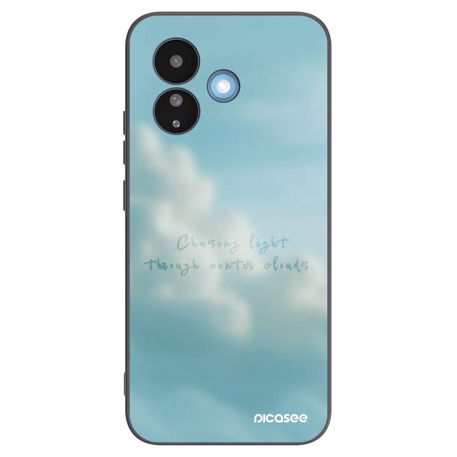 Picasee silikonowe czarne etui na Xiaomi Redmi Note 17 Pro 5G - CHASiNG LIGHT