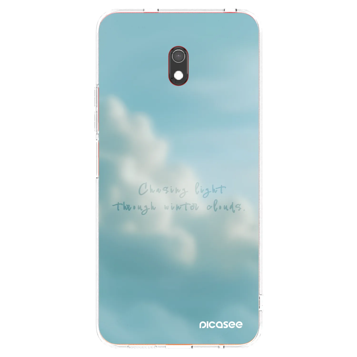 Picasee silikonowe przeźroczyste etui na Xiaomi Redmi 8A - CHASiNG LIGHT