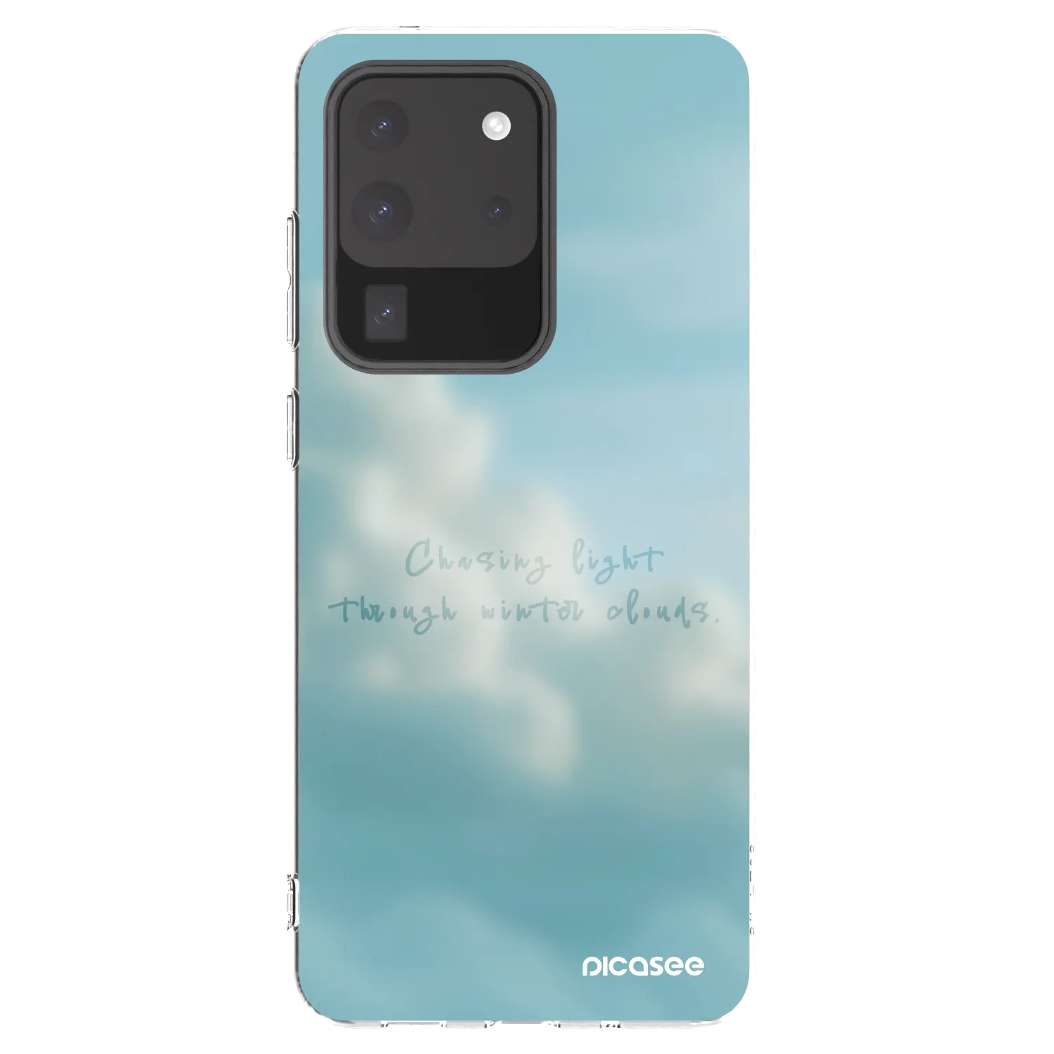 Picasee silikonowe przeźroczyste etui na Samsung Galaxy S20 Ultra 5G G988F - CHASiNG LIGHT
