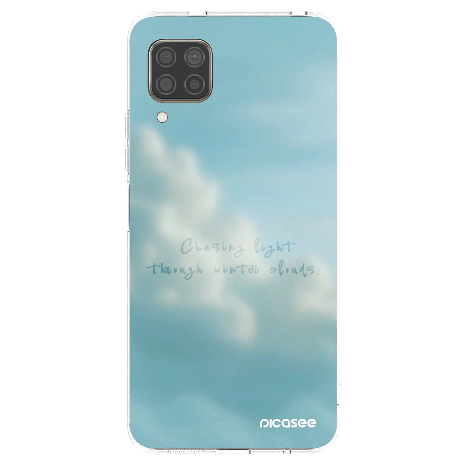 Picasee silikonowe przeźroczyste etui na Huawei P40 Lite - CHASiNG LIGHT