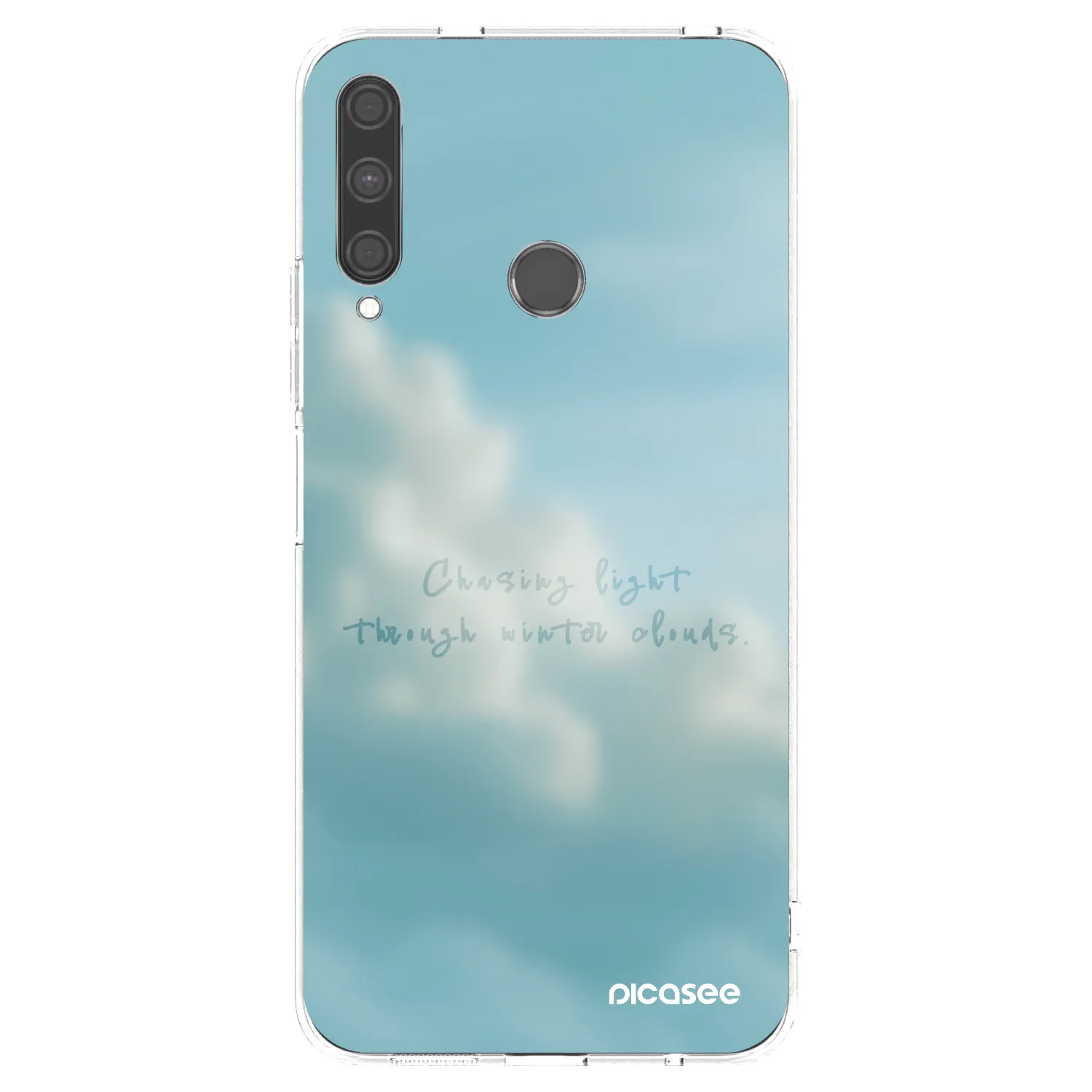 Picasee silikonowe przeźroczyste etui na Huawei P40 Lite E - CHASiNG LIGHT