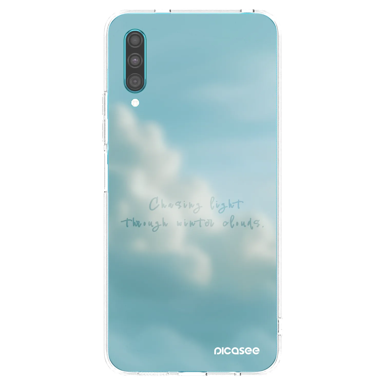 Picasee silikonowe przeźroczyste etui na Samsung Galaxy A30s A307F - CHASiNG LIGHT