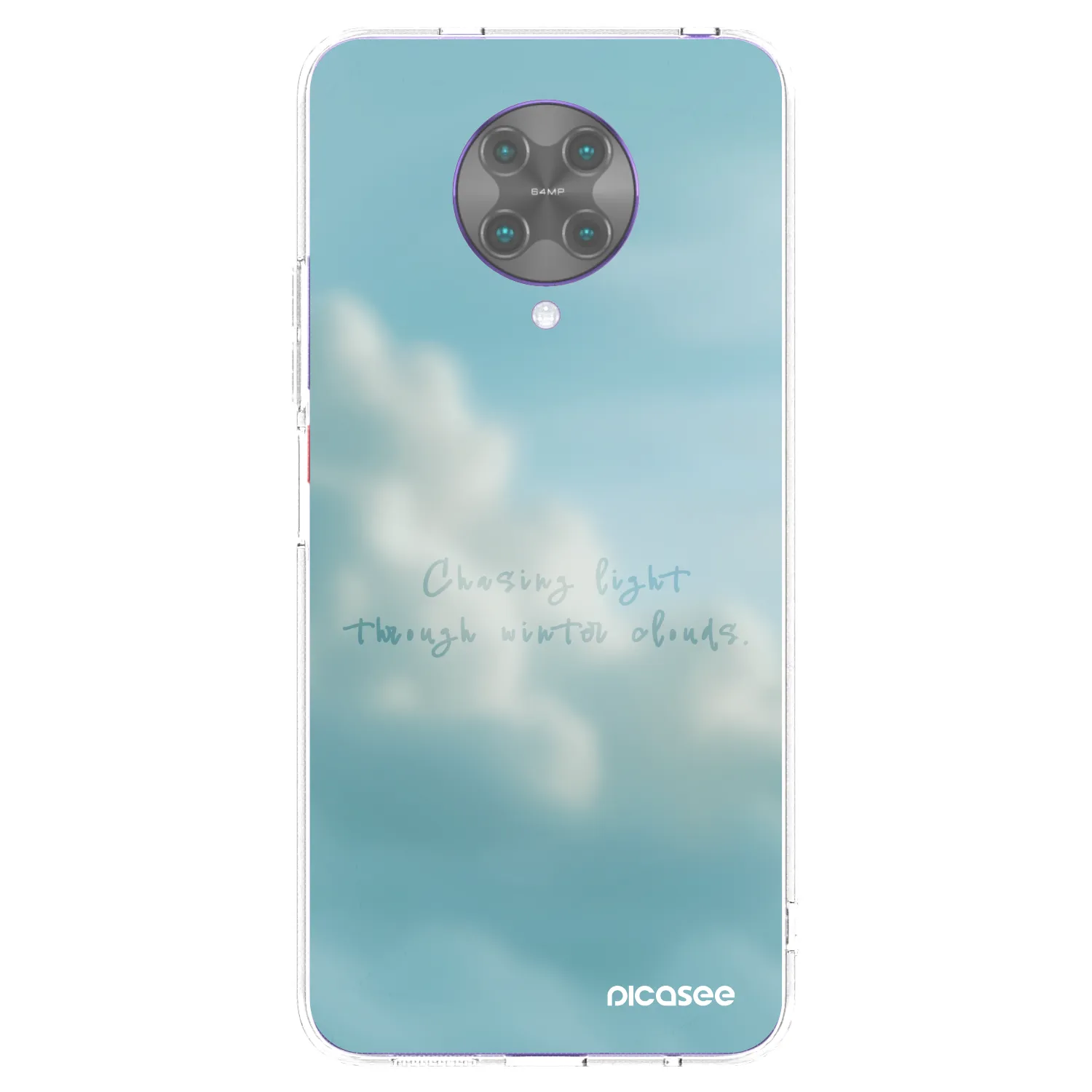 Picasee silikonowe przeźroczyste etui na Xiaomi Poco F2 Pro - CHASiNG LIGHT