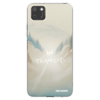 Picasee silikonowe przeźroczyste etui na Huawei Y5P - IN TRANSIT