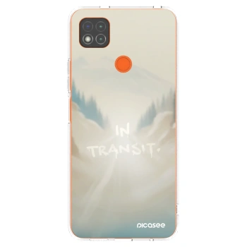 Picasee silikonowe przeźroczyste etui na Xiaomi Redmi 9C - IN TRANSIT