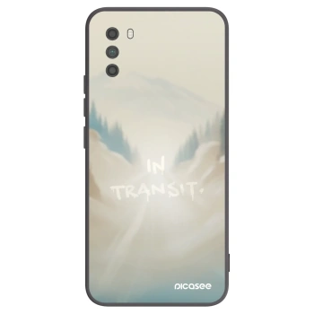 Picasee silikonowe czarne etui na Xiaomi Poco M3 - IN TRANSIT