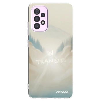 Picasee silikonowe przeźroczyste etui na Samsung Galaxy A32 5G A326B - IN TRANSIT