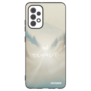 Picasee silikonowe czarne etui na Samsung Galaxy A32 5G A326B - IN TRANSIT