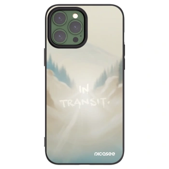 Picasee silikonowe czarne etui na Apple iPhone 13 Pro Max - IN TRANSIT