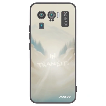Picasee silikonowe czarne etui na Xiaomi Mi 11 Ultra - IN TRANSIT