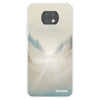 Picasee silikonowe przeźroczyste etui na Xiaomi Redmi Note 9T - IN TRANSIT