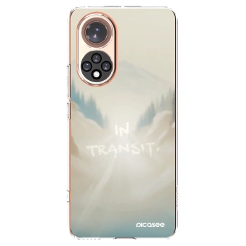 Picasee silikonowe przeźroczyste etui na Honor 50 5G - IN TRANSIT