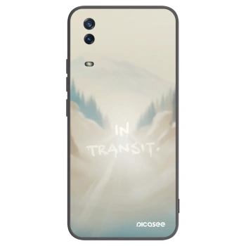 Picasee silikonowe czarne etui na Vivo Y11s - IN TRANSIT