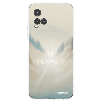 Picasee silikonowe przeźroczyste etui na Vivo Y33s - IN TRANSIT