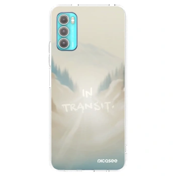 Picasee silikonowe przeźroczyste etui na Motorola Moto G60 - IN TRANSIT