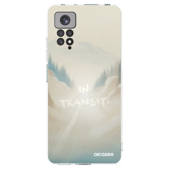 Picasee silikonowe przeźroczyste etui na Xiaomi Redmi Note 11S 4G - IN TRANSIT
