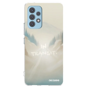 Picasee silikonowe przeźroczyste etui na Samsung Galaxy A53 5G A536 - IN TRANSIT