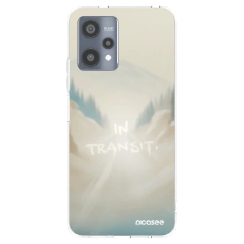 Picasee silikonowe przeźroczyste etui na Realme 9 Pro 5G - IN TRANSIT