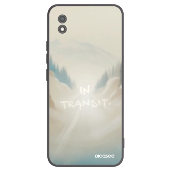 Picasee silikonowe czarne etui na Realme C11 (2021) - IN TRANSIT