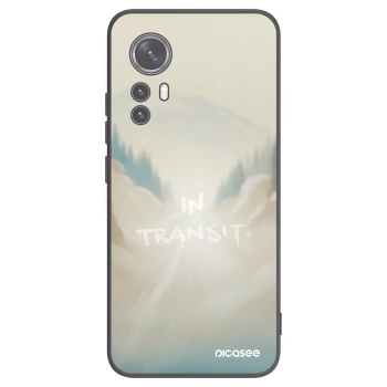 Picasee silikonowe czarne etui na Xiaomi 12X - IN TRANSIT