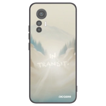 Picasee silikonowe czarne etui na Xiaomi 12 Lite - IN TRANSIT