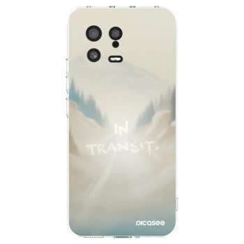 Picasee silikonowe przeźroczyste etui na Xiaomi 13 - IN TRANSIT