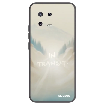 Picasee silikonowe czarne etui na Xiaomi 13 Pro - IN TRANSIT