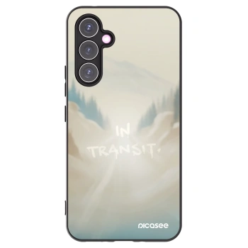 Picasee silikonowe czarne etui na Samsung Galaxy A54 5G A546B - IN TRANSIT