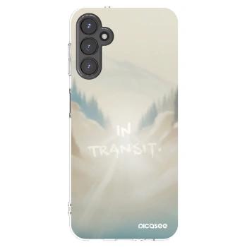 Picasee silikonowe przeźroczyste etui na Samsung Galaxy A14 4G A145R - IN TRANSIT