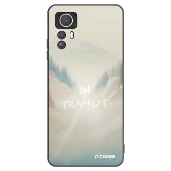 Picasee silikonowe czarne etui na Xiaomi Redmi Note 12S - IN TRANSIT