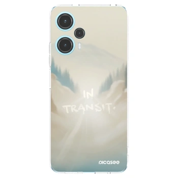 Picasee silikonowe przeźroczyste etui na Xiaomi Poco F5 - IN TRANSIT