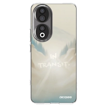 Picasee silikonowe przeźroczyste etui na Honor 90 5G - IN TRANSIT