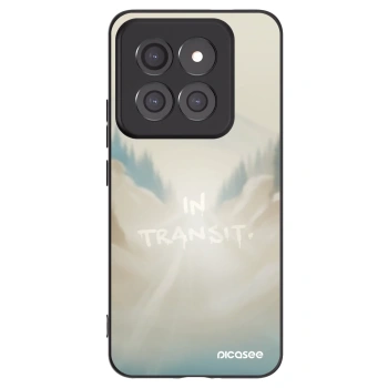 Picasee silikonowe czarne etui na Xiaomi 14 Pro - IN TRANSIT