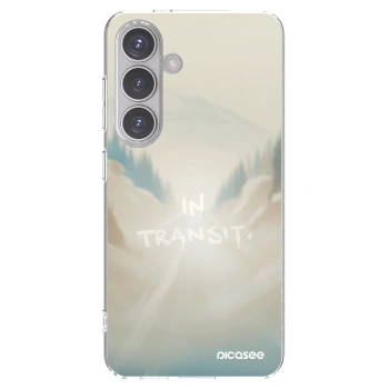 Picasee silikonowe przeźroczyste etui na Samsung Galaxy S24 S921B 5G - IN TRANSIT