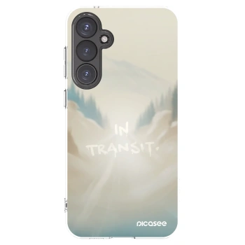 Picasee silikonowe przeźroczyste etui na Samsung Galaxy S23 FE S711B - IN TRANSIT