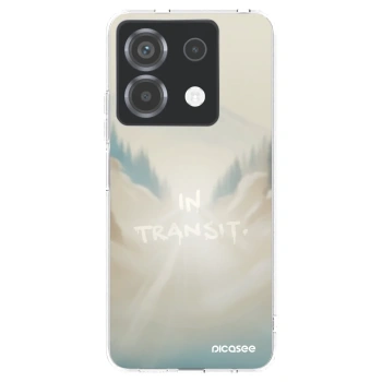 Picasee silikonowe przeźroczyste etui na Xiaomi Poco X6 - IN TRANSIT