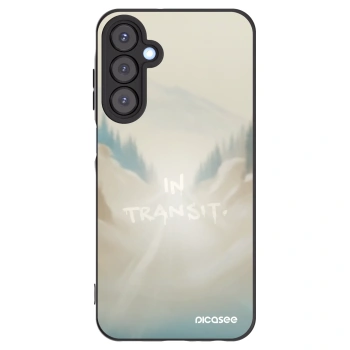 Picasee silikonowe czarne etui na Samsung Galaxy A25 A256B 5G - IN TRANSIT