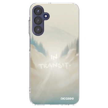 Picasee silikonowe przeźroczyste etui na Samsung Galaxy A15 A155F 4G - IN TRANSIT