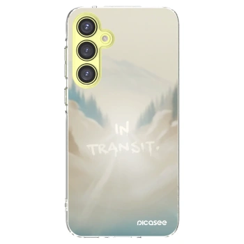 Picasee silikonowe przeźroczyste etui na Samsung Galaxy A35 5G A356B - IN TRANSIT