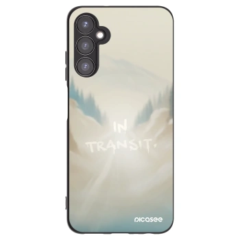 Picasee silikonowe czarne etui na Samsung Galaxy A05s A057G - IN TRANSIT