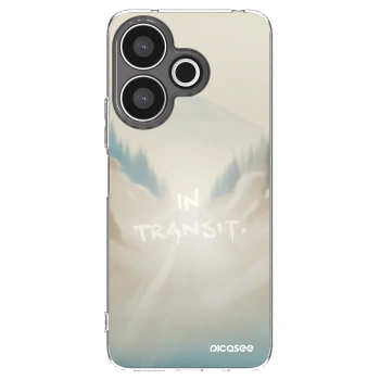 Picasee silikonowe przeźroczyste etui na Xiaomi Redmi 13 4G - IN TRANSIT