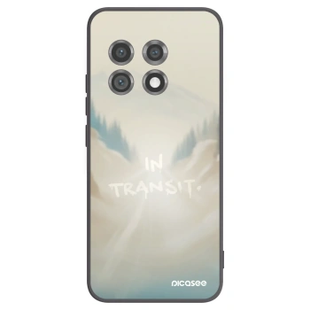 Picasee silikonowe czarne etui na OnePlus 11 5G - IN TRANSIT