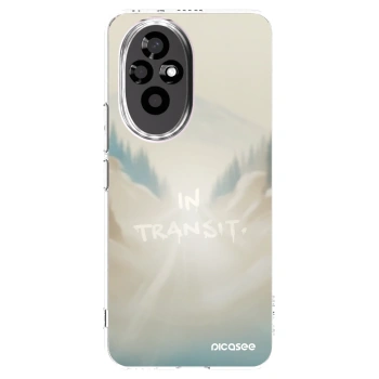 Picasee silikonowe przeźroczyste etui na Honor 200 Pro 5G - IN TRANSIT