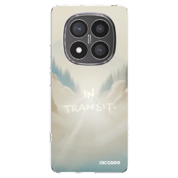 Picasee silikonowe przeźroczyste etui na Xiaomi Redmi Note 14 Pro+ 5G - IN TRANSIT