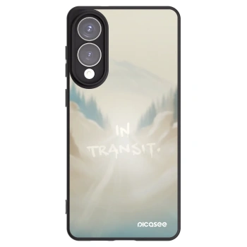 Picasee silikonowe czarne etui na Samsung Galaxy S25 Edge 5G - IN TRANSIT
