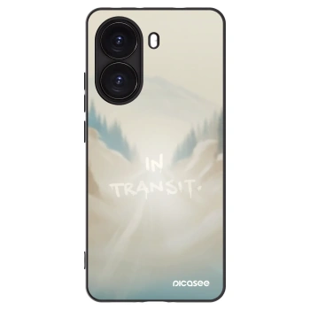 Picasee silikonowe czarne etui na Xiaomi Poco X7 Pro 5G - IN TRANSIT