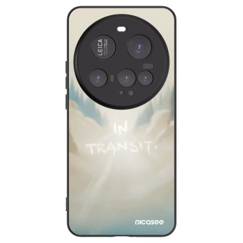 Picasee silikonowe czarne etui na Xiaomi 15 Ultra - IN TRANSIT