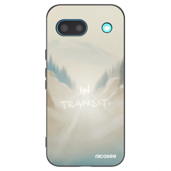 Picasee silikonowe czarne etui na Google Pixel 8a - IN TRANSIT