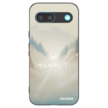 Picasee silikonowe czarne etui na Google Pixel 8 - IN TRANSIT
