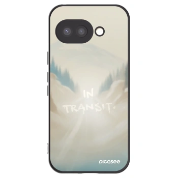 Picasee silikonowe czarne etui na Google Pixel 9a - IN TRANSIT